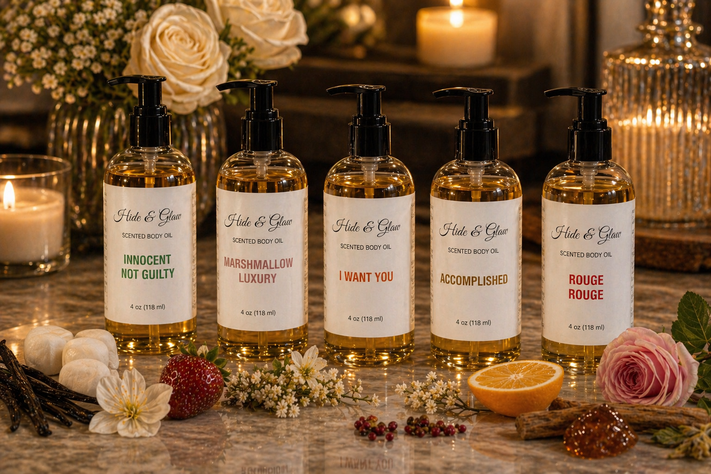 Women Scented Body Oils